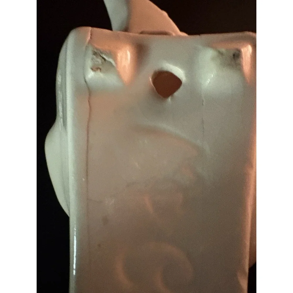 1940'S McCOY POTTERY CLOWN-WALL POCKET -WALL VASE, VERY RARE LADY CLOWN JESTER - Picture 7 of 9